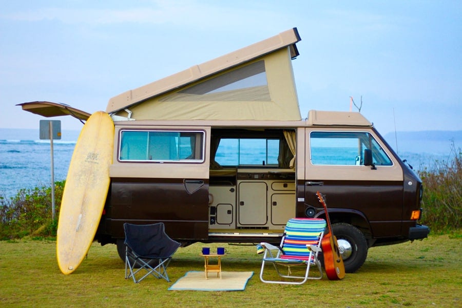 Oahu Hawaii camper van rental