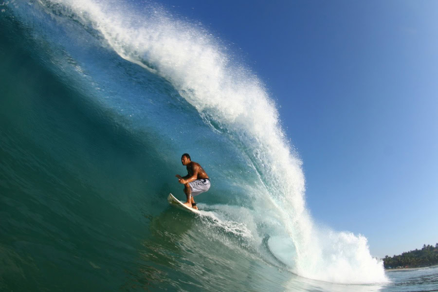 one of most famous surfers in the world