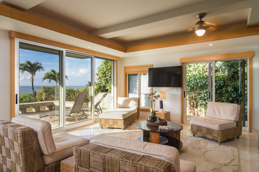 north shore oahu luxury villa interior