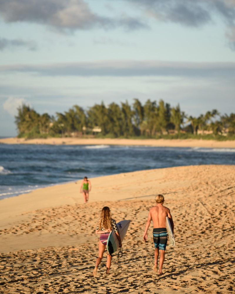 north shore oahu family surf trip