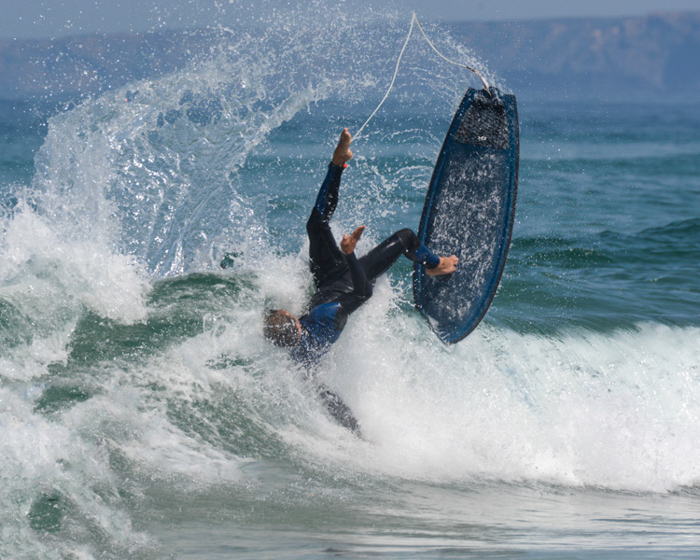 kook beginner surfer