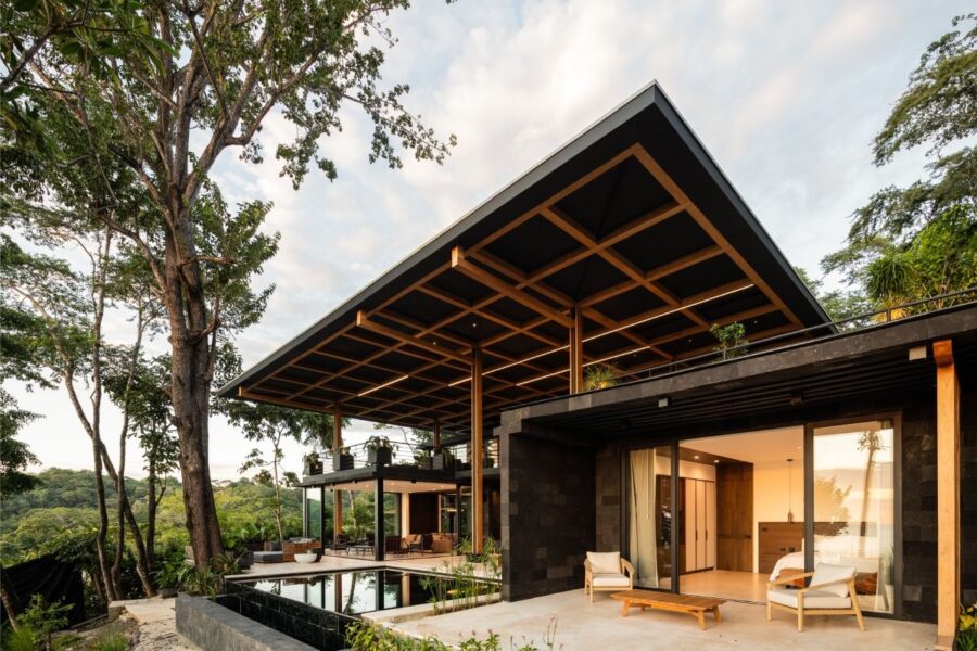 tropical surf trip villa
