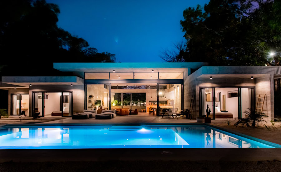 luxury surf villa santa teresa