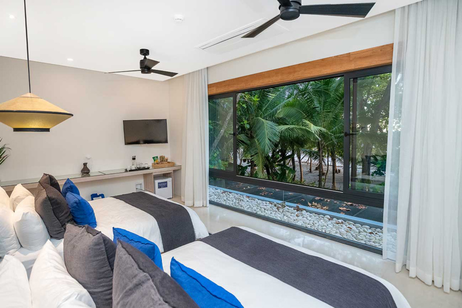 nantipa beachfront villa double room view