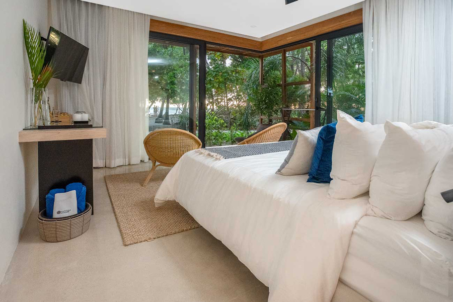 nantipa beachfront villa room view