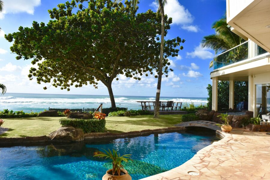 north shore luxury villa at sunset beach oahu