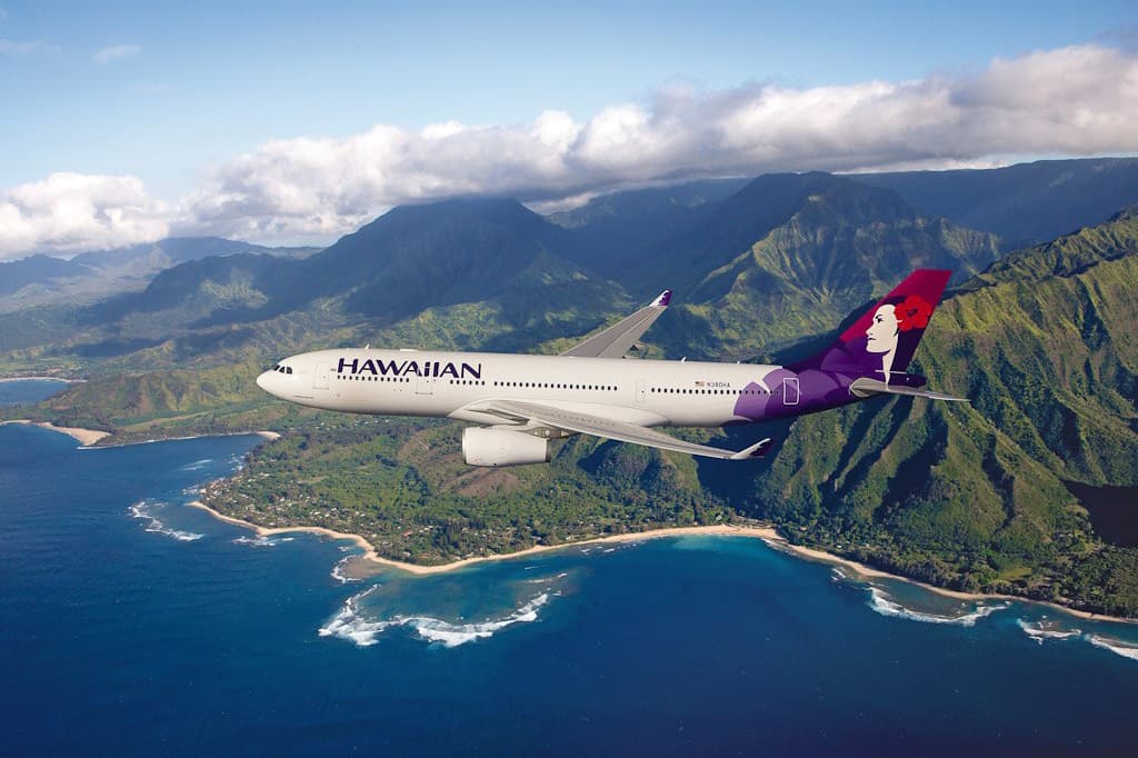 Oahu Hawaii Hawaiian Airlines