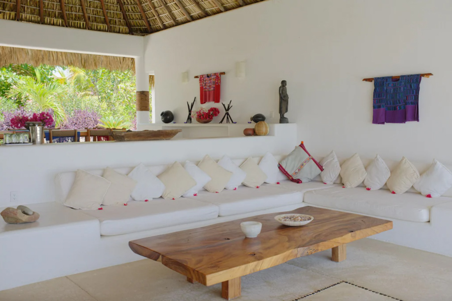 Where to stay in Puerto Escondido for surfing - Luxury beachfront vacation rental