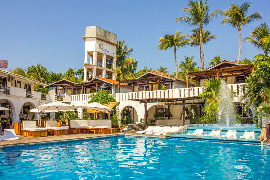 Where to stay in Puerto Escondido for surfing - Bungalows Zicatela