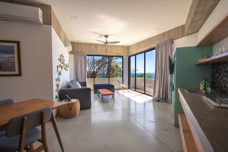 room at puro surf el salvador