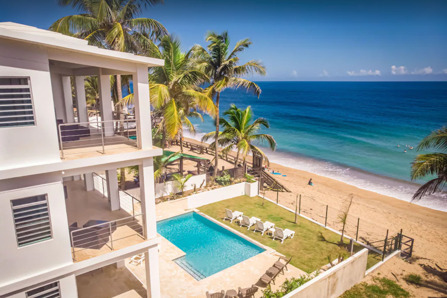 rincon puerto rico beachfront vacation rental for surfing