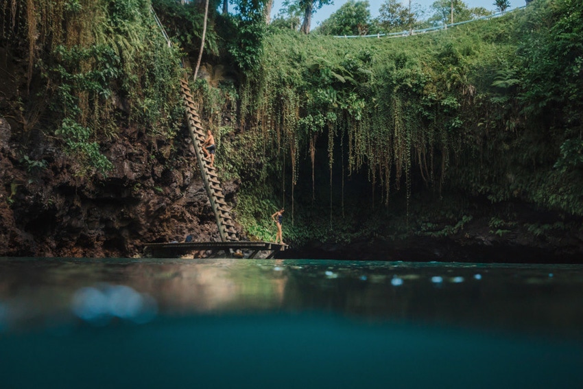 samoa resort to sua trench
