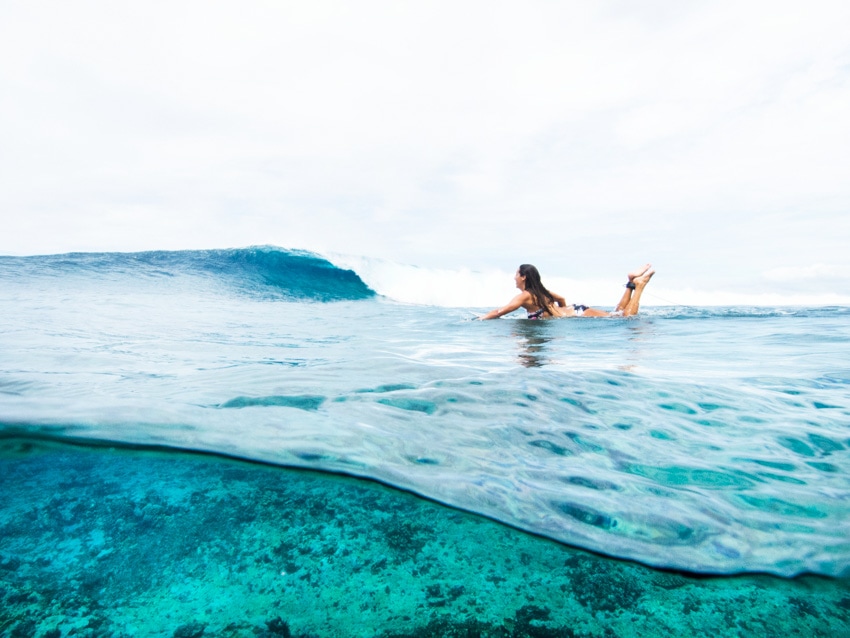 samoa surfing