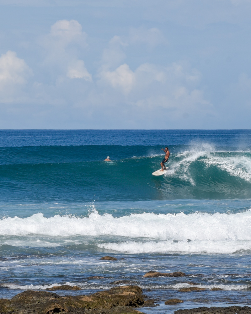 playa negra wave right