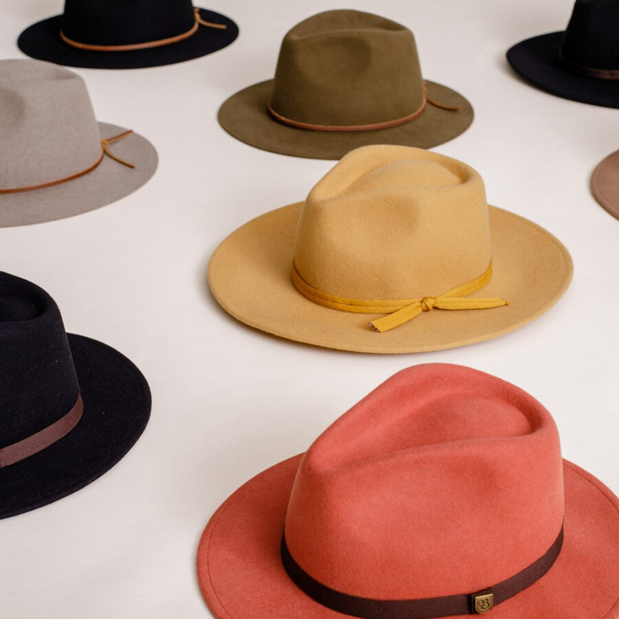 colorful hats made by brixton