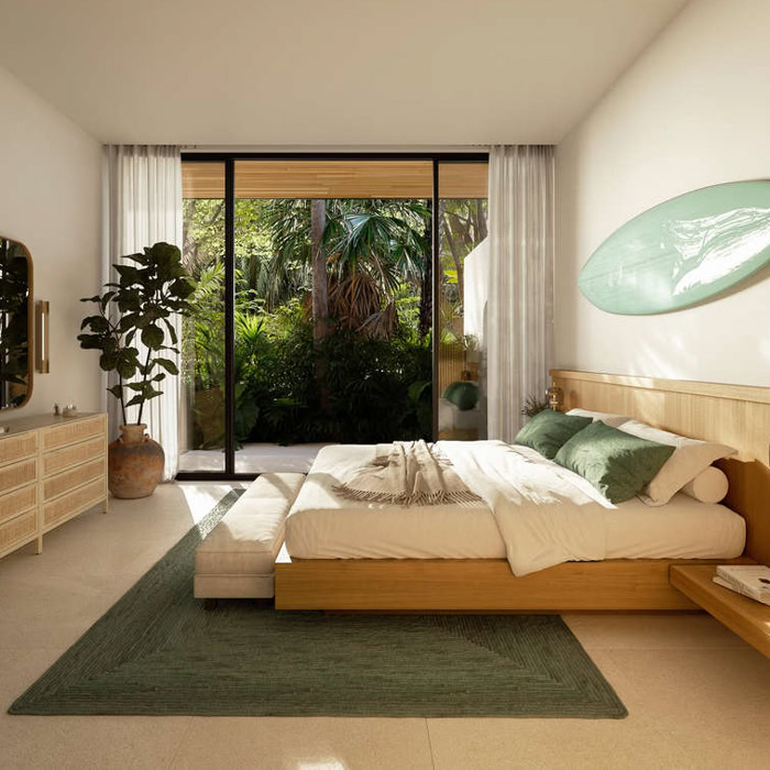 surf coaching trip luxury hotel room