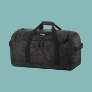 surf trip packing duffle bag