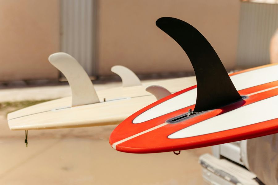 different types of surfboard fins