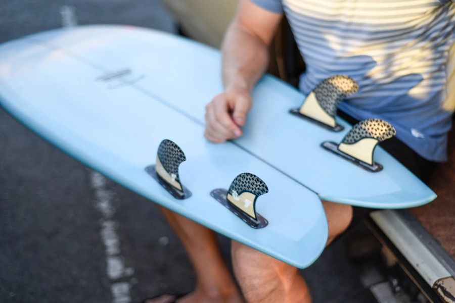 quad fins setup surfboard