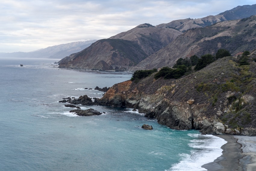 surfing california