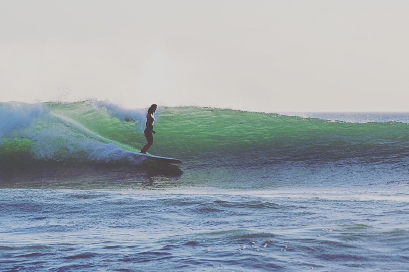 surfing Nicaragua