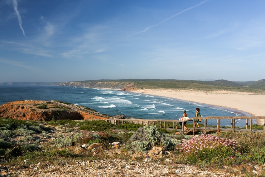 surfing portugal algarve coast
