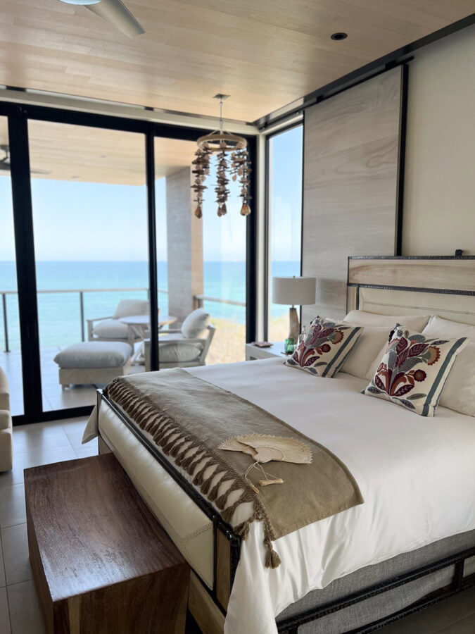 Susurros del Corazon Review / bedroom at luxury resort in Punta de Mita, Mexico