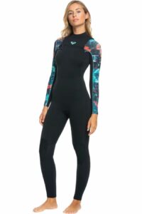roxy chest zip wetsuit for women