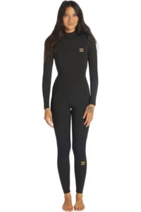 billabong back zip full wetsuit for women